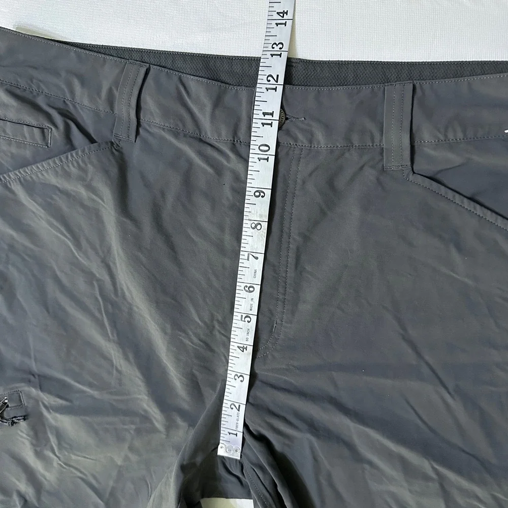PATAGONIA Quandary Shorts Men's 38 Gray Hiking Travel Stretch Outdoor Climbing